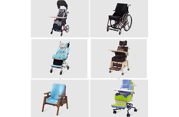 座位保持装置各種｜座位・立位・臥位保持具/Seated, Standing 